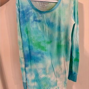 Little Sleepies Blue and Green Kids Pajama Set